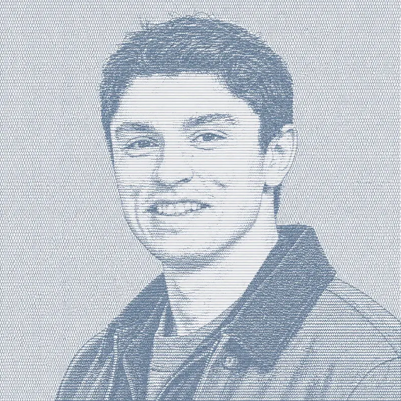 Engraved portrait of Jack Horder